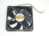 AVC DS09225B12HPFAF 9225 DC12V 0.41A 92x92x25mm 4Pin Fan