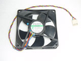 SUNON PMD1208PKV1-A Rev5 B1544.S.F.GN H7819Q 7820 DC12V 4.8W 4Pin Fan