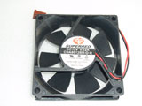 Superred CHA8012BB-O-R E124044 LR99364-4 8025 DC12V 0.12A 2Pin Fan