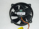Cooler Master A9225-22RB-3AN-F1  DC12V 0.15A 9525 9CM 95mm 95X95X25mm 3Pin 3Wire Cooling Fan
