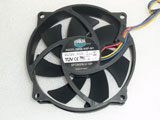 Cooler Master A9225-29RB-4AP-M1 SFC9225LU-12P DC12V 0.22A 95x95x25mm Cooling Fan