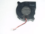 NMB BM5115-04W-B59 L14 DC12V 0.08A 50mm Server Projector Cooler Blower Cooling Fan 51x51x15mm