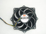 SUPERRED CHA9212ES-AH-1 DC12V 0.36A 95mm 4Pin 9525 95x95x25mm Cooling Fan