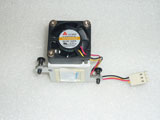 Y.S.TECH FD123010LS DC12V 0.07A 3CM 30mm W/ Heatsink Cooling Fan 30x30x10mm 3Pin