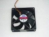 AVC DS09225R12MP012 DC12V 0.20A 92MM 92x92x25mm 3Pin HYDRAULIC BEARING Cooling Fan