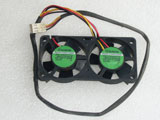 SUNON KD1204PFV2 MS.L2.B398.M DC12V 0.6W 3pin Cooling Fan