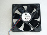 Delta Electronics WFB1212H-ROO DC12V 0.45A 1225 1.2CM 12MM 12X12X25MM 3pin Cooling Fan