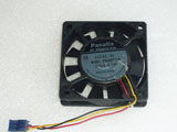 Panaflo FBA06T12M DC12V 0.19A 6015 6CM 60MM 60X60X15MM 3pin Cooling Fan