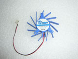 New SMY DFS601012D DC12V 4.5W 5510 55mm 55X55X10mm 35x35x27mm 2wire 4pin Graphics Card Cooling Fan