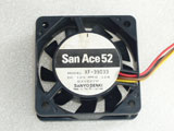 SANYO DENKI XF-39033 DC12V 0.12A 5015 5CM 50MM 50X50X15MM 4pin Cooling Fan