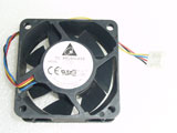 Delta AFC0612D 12V 0.60A 6025 6CM 60MM 60X60X25MM 4pin Cooling Fan