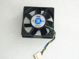 JMC 6015-12HB DC12V 0.12A 6CM 6015 60MM 60X60X15MM 4pin Cooling Fan