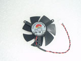 Sapphire X1300 HD4650 HD3650 DOCENG 125010-SH2 ZP DC12V 0.14A 50x50x10mm Graphics Card Cooling Fan