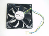 EVERFLOW F129025BU (AF5G3aR) DC12V 0.38A 9025 9CM 90MM 90X90X25MM 4pin Cooling Fan