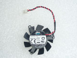 Cooler Master FY04010M12LNB DC12V 0.20A 36x36x9mm 2Pin 2Wire Graphics Cooling Fan