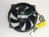 Cooler Master A9225-22RB-6AP-L1 PL92S12L-2 4PIN 95mm DC12V 0.27A Cooling FAN