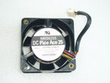 SANYO DENKI 109P0612H413 DC12V 0.13A 6025 6CM 60MM 60X60X25MM 3pin Cooling Fan