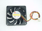 Y.S.TECH FD1270157B-1F DC12V 3.12W 7015 7CM 70MM 70X70X15MM 3pin  Cooling Fan