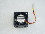 SANYO DENKI 109P0412H3173 DC12V 0.195A 4028 4CM 40MM 40X40X28MM 3pin Cooling Fan