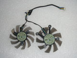 New ASUS GTX650Ti DiretCU II TOP ENGTX560TI DCII/2DI/2GD5 T128010SH R128015SU Graphics Card Cooling Fan