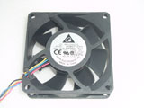 DELTA ELECTRONICS AUB0712VH A6K PWYKH-X01 DC12V 0.56A 7CM 70mm 70x70x25mm 4pin Cooling Fan