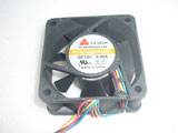 Y.S.TECH NYW06025012BL DC12V 0.08A 6025 6CM 60mm 60x60x25mm 4Pin 4Wire Cooling Fan