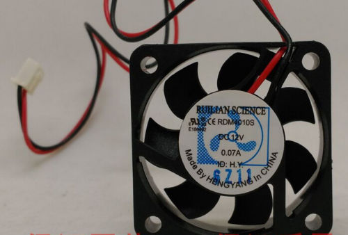 New Xinruilian RUILIAN SCIENCE XFan RDM4010S DC12V 0.07A 2Pin 40x40x10mm Cooling Fan