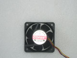 COFAN F-6025HH12B DC12 0.45A 6025 6CM 60mm 60x60x25mm 3pin Cooling Fan