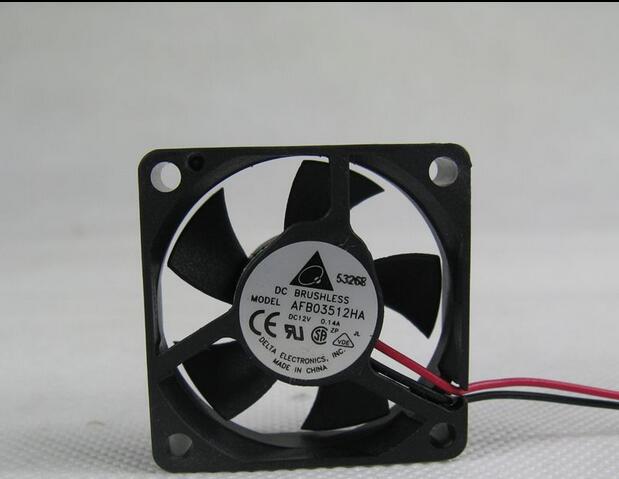 DELTA AFB03512HA DC12V 0.14A 35mm 3510 35x35x10mm 2Pin 2Wire Mini Cooling Fan