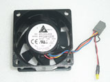 DELTA ELECTRONICS PFC0612DE 8D58 DC12V 1.68A 6038 6CM 60mm 60x60x38mm 6pin Cooling Fan