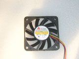 Y.S.TECH NFD1260107B-1F DC12V 2.76A 6010 6CM 60mm 60x60x10mm 3pin Cooling Fan