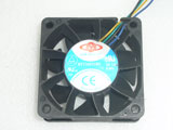 TOP MOTOR DF126025BU C DC12V 0.80A 6025 6CM 60mm 60x60x25mm 4pin Cooling Fan