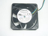 EVERFLOW R126020DU DC12V 0.20A 6020 6CM 60mm 60x60x20mm 4Wire 4Pin Cooling Fan