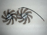 Set of 2pcs Gigabyte 9510 POWER LOGIC PLD10010S12H DC12V 0.20A Cooling Fan