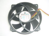 SilentMatic SFC9225LS-12N DC12V 0.22A 95x95x25mm 3Pin 8Screws Hole Computer CPU Cooling Fan