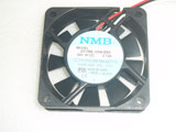NMB 2410ML-05W-B59 P30 DC24V 0.13A 6015 6CM 60mm 60x60x15 3Pin Cooling Fan
