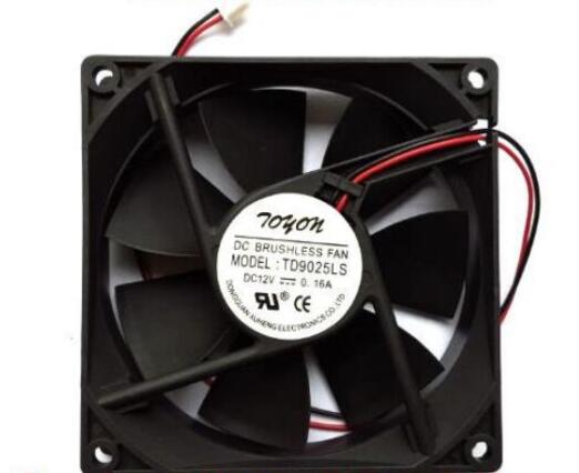 New TONON GP TD9025LS DC12V 0.16A 90x90x25mm 2Pin Hydraulic Bearing Server Inverter Cooling Fan