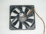 Delta Electronics AUB0812VHB 8Y35 DC12V 0.3A 8CM 80mm 80x80x15mm 3Pin 3Wire Cooling Fan