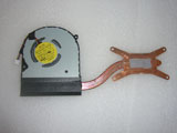 Toshiba Satellite Radius12 P25W P20W-C-106 H000091560 13N0DVA0B02 0A CPU Heatsink Cooling Fan