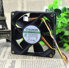 SUNON KDE1208PKV1 13.MS.B2513.AF.GN DC12V 1.6W 80mm 8020 3Pin 80x80x20mm Cooling Fan