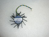 Onda Quadro FX 1800 EVERFLOW T127010BH DY06010MMBPB DC12V 0.35A 4Pin 60mm Video Graphics Card Cooling Fan
