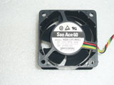 SANYO DENKI 9G0612P1M061 DP/N KR024 0KR024 DC12V 0.35A 60X60X38MM 5pin Cooling Fan