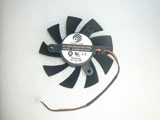Power Logic PLA08015D12HH Graphic Card Cooling Fan DC12V 0.35A 4Pin