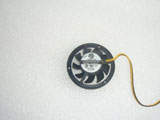 POWER LOGIC PLV4S12L DC12V 0.05A diameter 47mm  pitch-row 37mm 2pin Cooling Fan