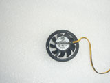 POWER LOGIC PLV4S12L DC12V 0.05A diameter 47mm pitch-row 37mm 2pin Cooling Fan