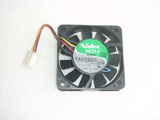 Nidec TA225DC R34487-57 G2HPF DC5V 0.33A 6015 6CM 60MM 60X60X15MM 3pin Cooling Fan