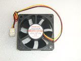 EVERCOOL EC6020H12C DC12V 0.21A 2.52W 6020 6CM 60MM 60X60X20MM 3pin Cooling Fan