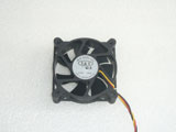 T&T MW-620L12C DC12V 0.12A 6020 6CM 60MM 60X60X20MM 3pin Cooling Fan