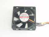 EVERCOOL EC6020H12C DC12V 0.14A 1.68W 6020 6CM 60MM 60X60X20MM 3pin Cooling Fan