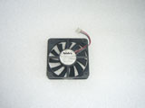 Nidec D06R-07SS1 02A DC7V 0.05A 6015 6CM 60MM 60X60X15MM 3pin Cooling Fan